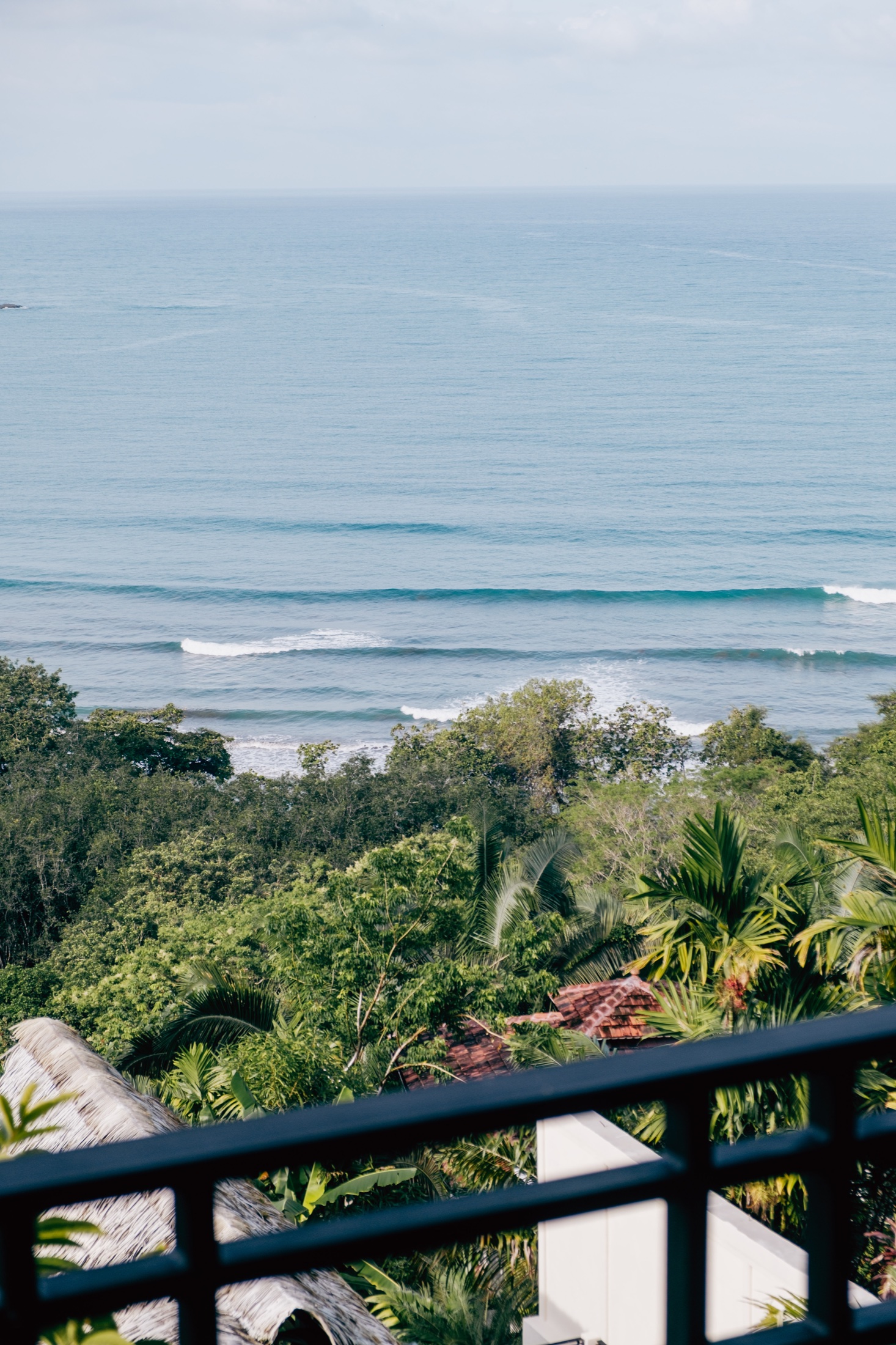 Pacific surf lines seen from Casa Calma
